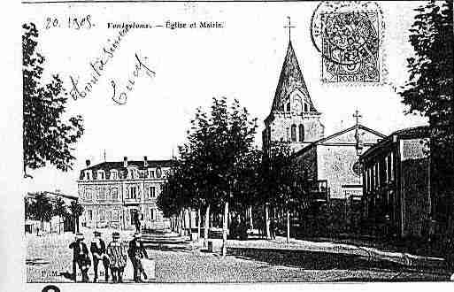 Ville de VENISSIEUX Carte postale ancienne