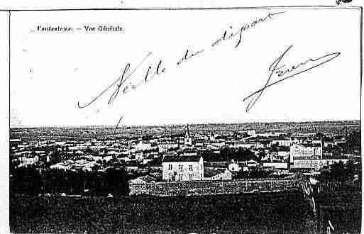 Ville de VENISSIEUX Carte postale ancienne