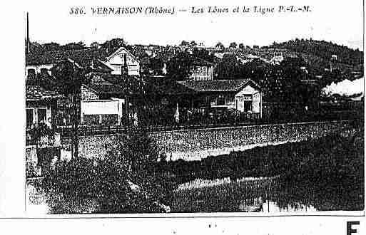 Ville de VERNAISON Carte postale ancienne