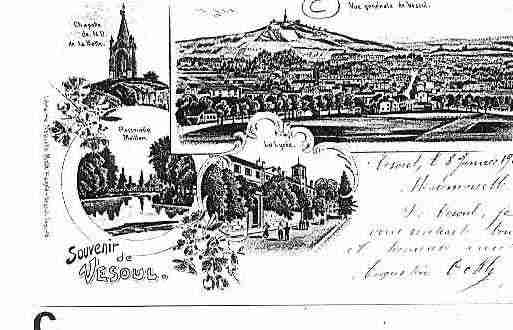 Ville de VESOUL Carte postale ancienne