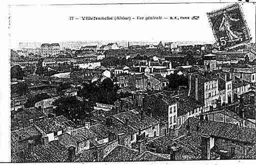 Ville de VILLEFRANCHESURSAONE Carte postale ancienne