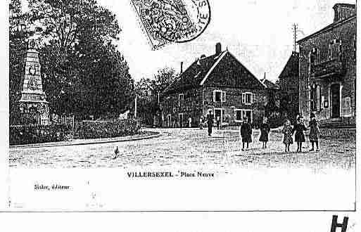 Ville de VILLERSEXEL Carte postale ancienne