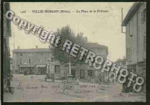 Ville de VILLIEMORGON Carte postale ancienne