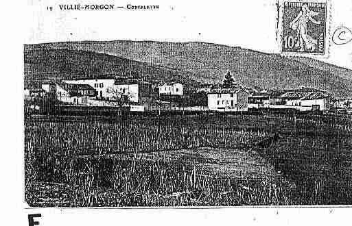 Ville de VILLIEMORGON Carte postale ancienne