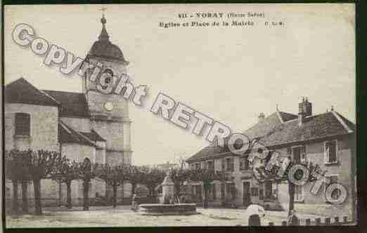 Ville de VORAY Carte postale ancienne