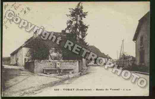 Ville de VORAY Carte postale ancienne