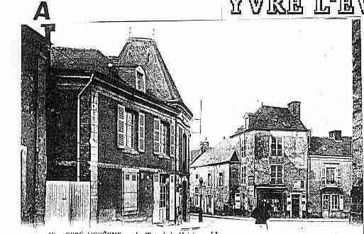 Ville de YVREL\'EVEQUE Carte postale ancienne