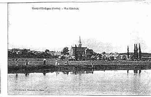 Ville de YVREL\\\'EVEQUE Carte postale ancienne