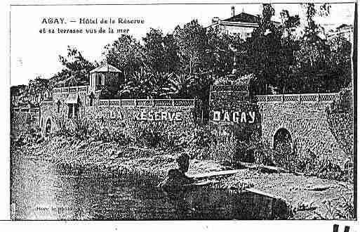 Ville de AGAY Carte postale ancienne