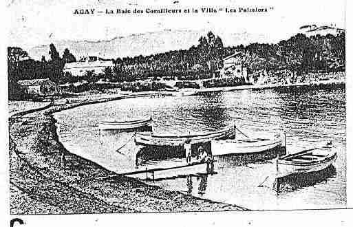 Ville de AGAY Carte postale ancienne