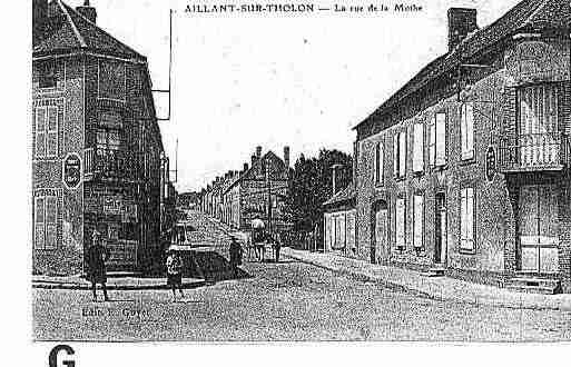 Ville de AILLANTSURTHOLON Carte postale ancienne