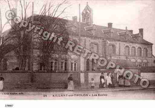 Ville de AILLANTSURTHOLON Carte postale ancienne