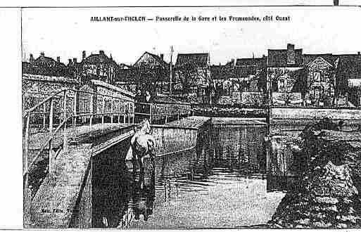 Ville de AILLANTSURTHOLON Carte postale ancienne