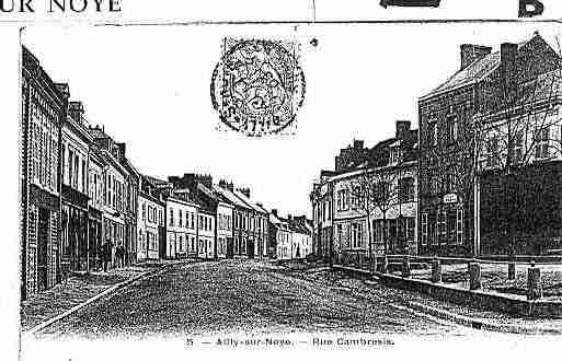 Ville de AILLYSURNOYE Carte postale ancienne