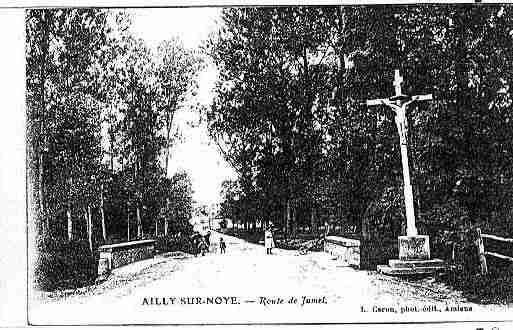 Ville de AILLYSURNOYE Carte postale ancienne