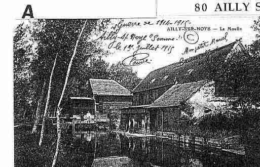 Ville de AILLYSURNOYE Carte postale ancienne