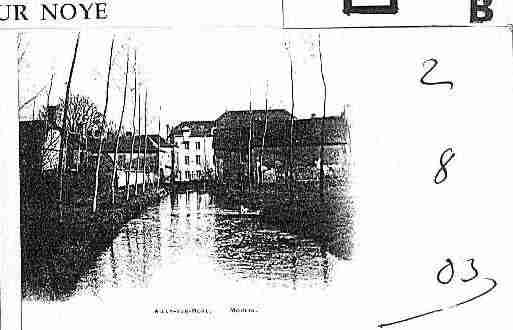 Ville de AILLYSURNOYE Carte postale ancienne