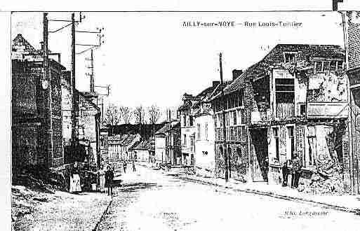 Ville de AILLYSURNOYE Carte postale ancienne