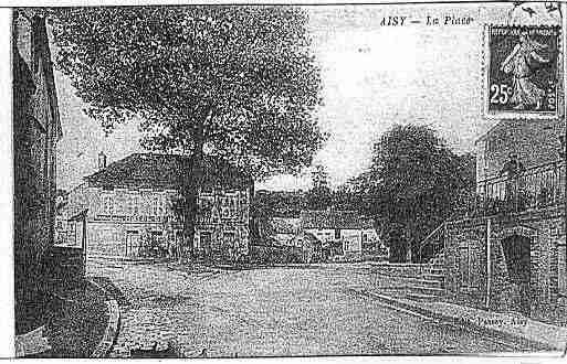 Ville de AISYSURARMANCON Carte postale ancienne