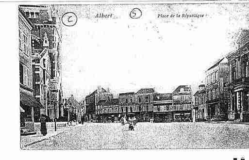 Ville de ALBERT Carte postale ancienne