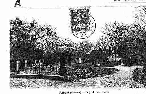 Ville de ALBERT Carte postale ancienne