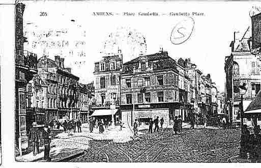 Ville de AMIENS Carte postale ancienne