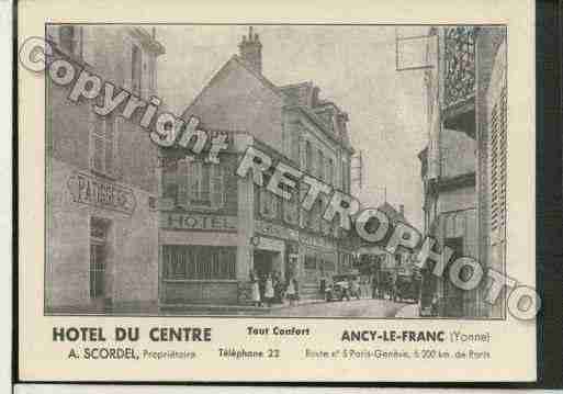 Ville de ANCYLEFRANC Carte postale ancienne