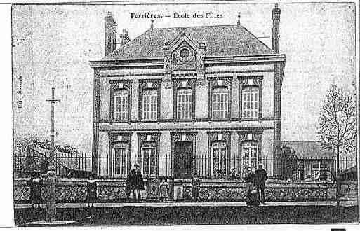 Ville de ANDRYES Carte postale ancienne