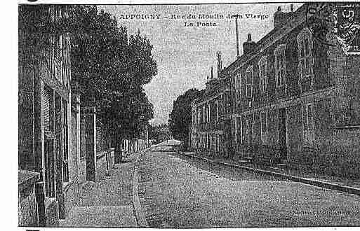 Ville de APPOIGNY Carte postale ancienne