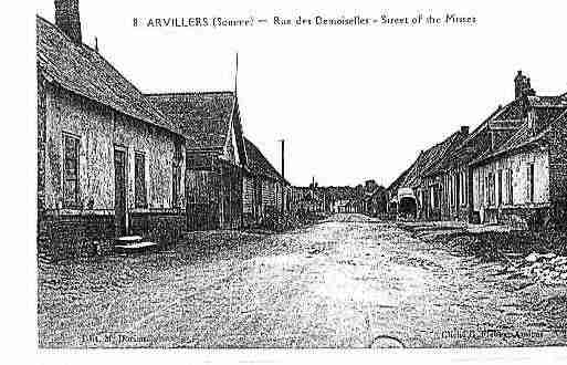 Ville de ARVILLERS Carte postale ancienne