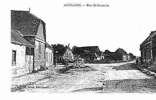 Ville de ARVILLERS Carte postale ancienne