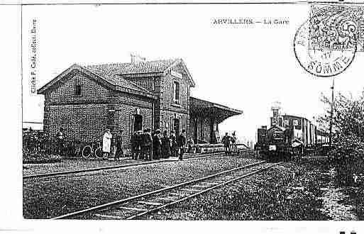 Ville de ARVILLERS Carte postale ancienne