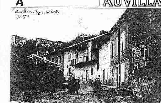 Ville de AUVILLAR Carte postale ancienne