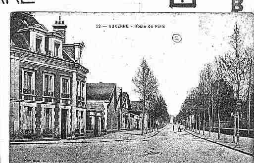 Ville de AUXERRE Carte postale ancienne