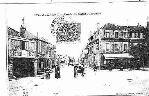 Ville de AUXERRE Carte postale ancienne