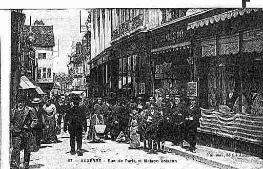 Ville de AUXERRE Carte postale ancienne