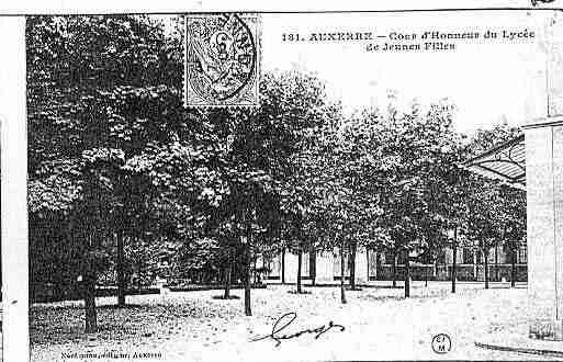 Ville de AUXERRE Carte postale ancienne