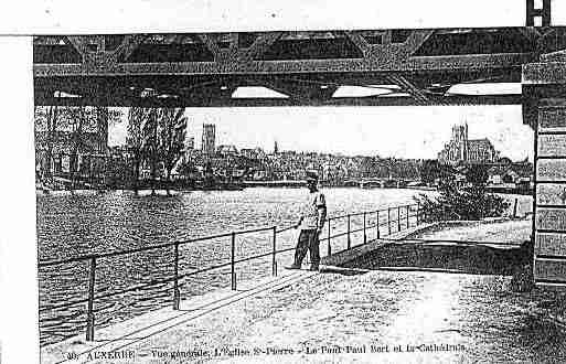 Ville de AUXERRE Carte postale ancienne