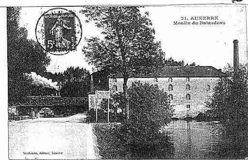 Ville de AUXERRE Carte postale ancienne