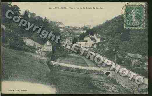 Ville de AVALLON Carte postale ancienne