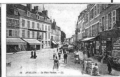 Ville de AVALLON Carte postale ancienne