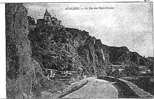 Ville de AVALLON Carte postale ancienne