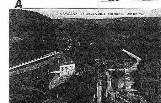 Ville de AVALLON Carte postale ancienne