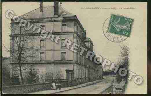 Ville de BAINSLESBAINS Carte postale ancienne