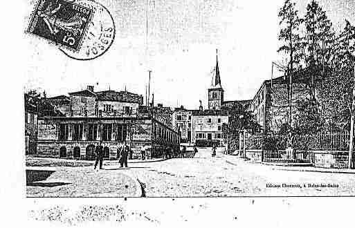 Ville de BAINSLESBAINS Carte postale ancienne