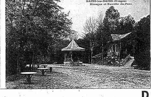 Ville de BAINSLESBAINS Carte postale ancienne