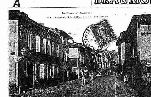 Ville de BEAUMONTDELOMAGNE Carte postale ancienne