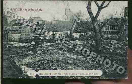 Ville de BEAUMONTHAMEL Carte postale ancienne