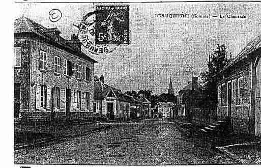 Ville de BEAUQUESNE Carte postale ancienne