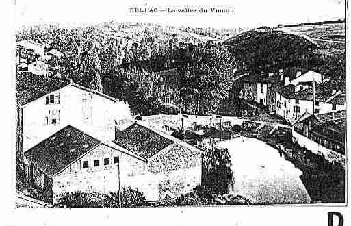 Ville de BELLACCHATEAUDEBAGNAC Carte postale ancienne